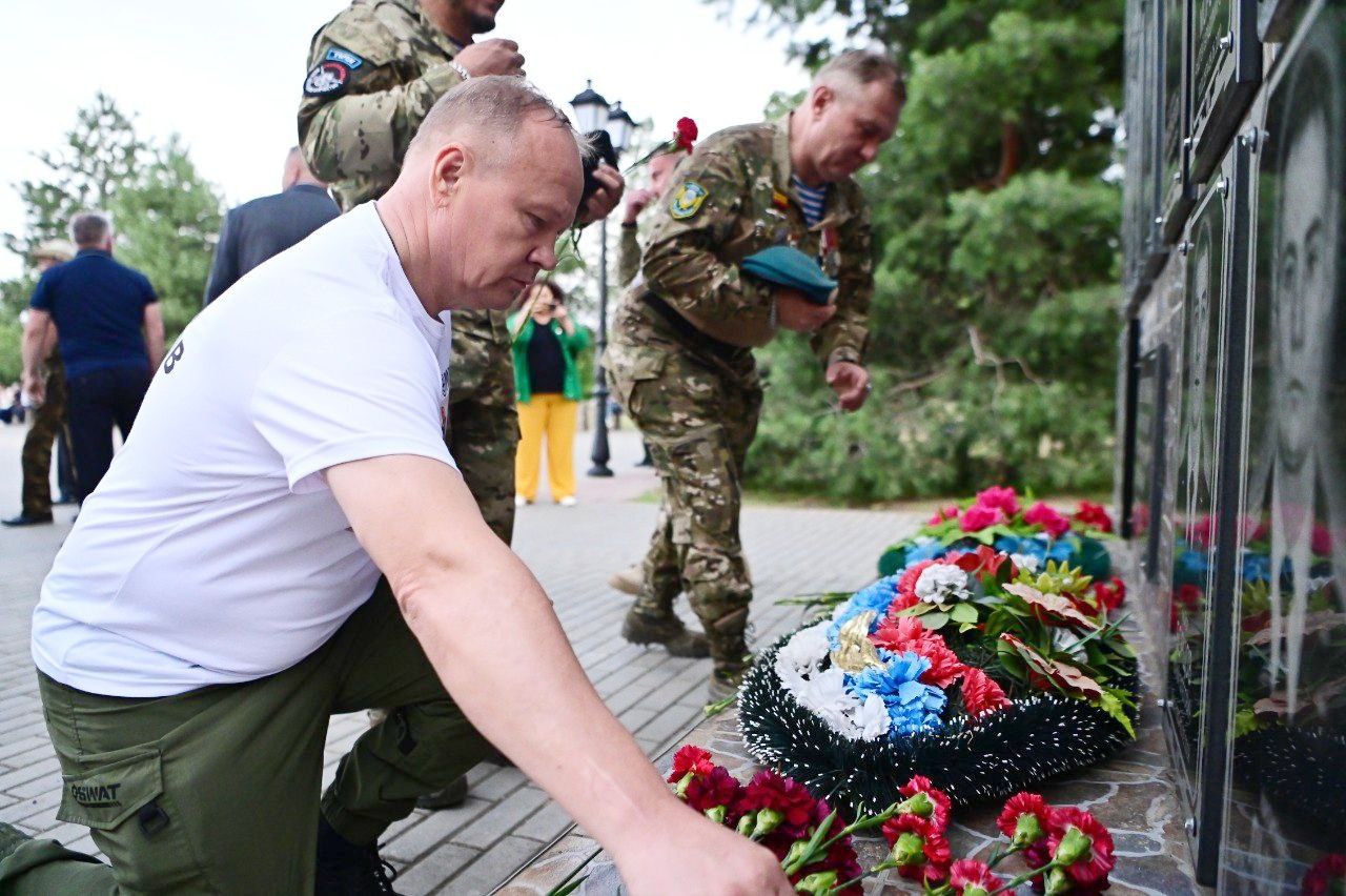 1 июля в парке 200-летия Буденновска прошло торжественное мероприятие, посвященное Дню ветеранов боевых действий.