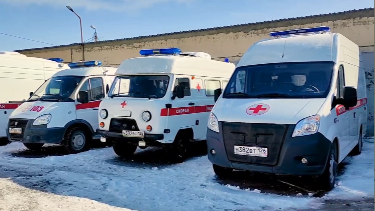 Станция скорой помощи Буденновска получила две новые машины.