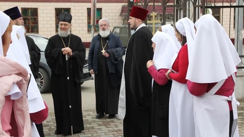 В Буденновском округе с архипастырским визитом побывал новый архиерей Георгиевской Епархии - епископ Николай Пашков.