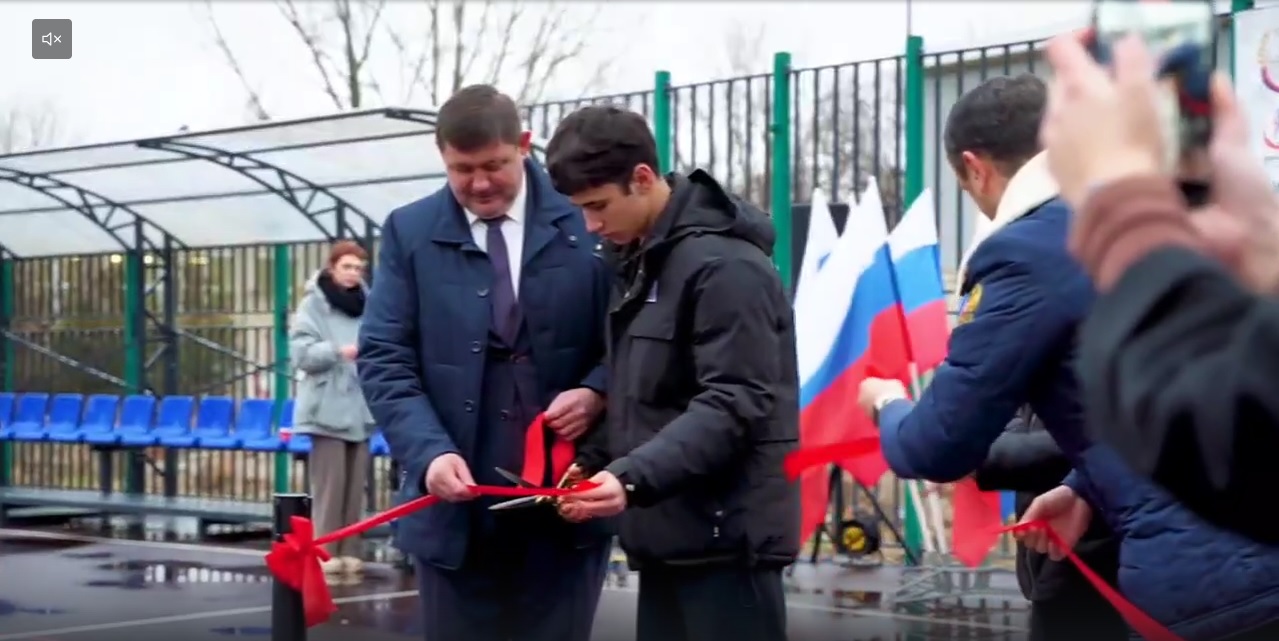 «Умная» спортивная площадка открылась в Буденновске.