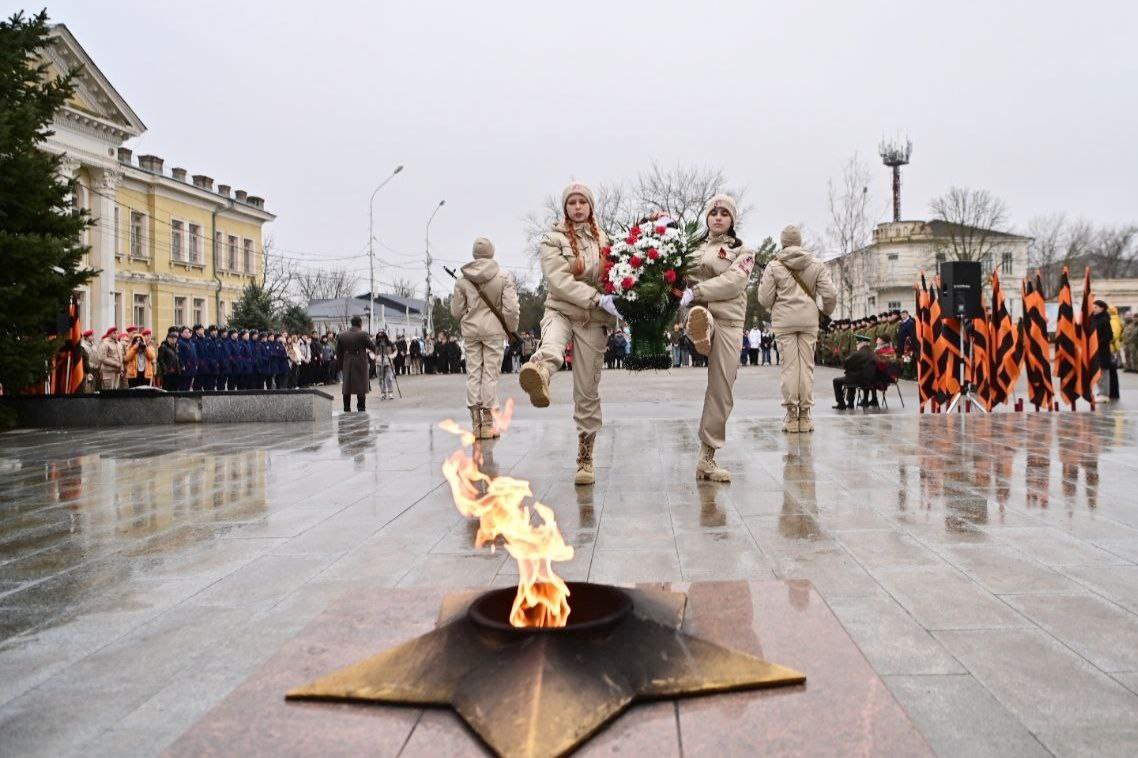 На Прикумье отметили 82-ю годовщину со дня освобождения Буденновска от немецко-фашистских захватчиков.